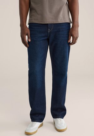 Straight leg jeans - dark blue