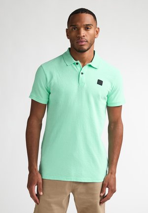 Petrol Industries, MEN POLO SHORT SLEEVE - Poloshirt - green aqua