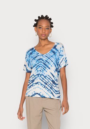 CRBASTILLA - T-shirt med print - ultramarine tie dye
