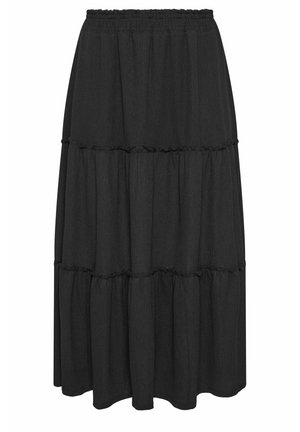 Yours Clothing, PLUS SIZE MAXI SKIRTS. - Maxirok - black