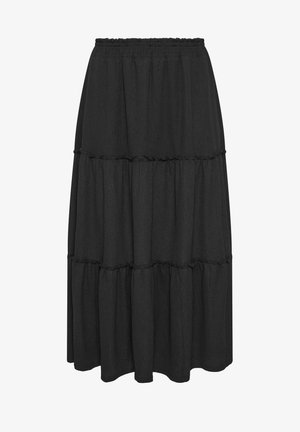 Yours Clothing, PLUS SIZE MAXI SKIRTS. - Maxirok - black