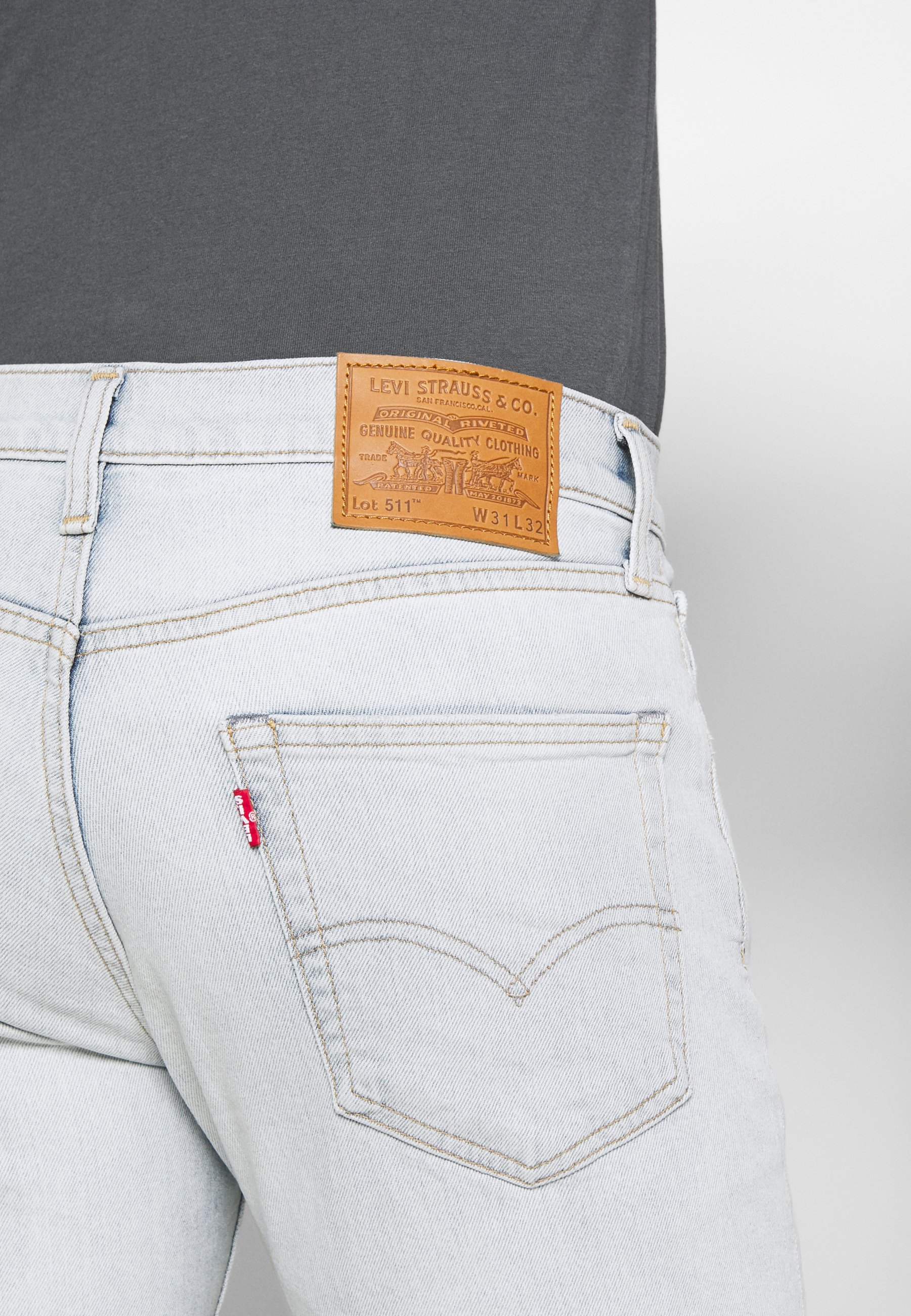 levi's 511 light blue