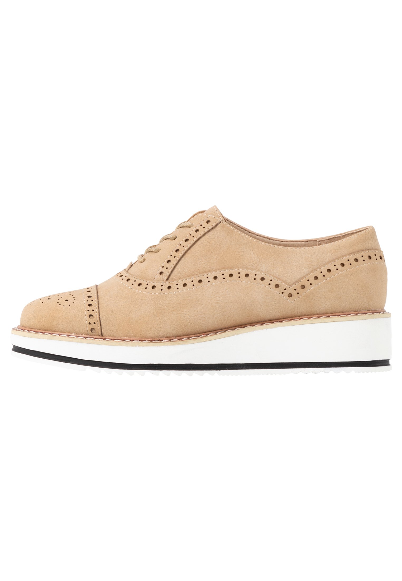 zapatos de vestir beige