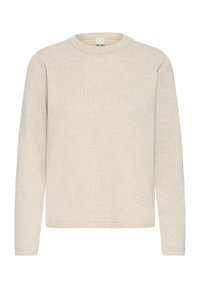 IHLULS O-NECK LS - T-shirt à manches longues - oatmeal melange