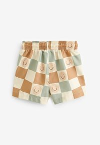 Next PRINTED REGULAR FIT  - Short de bain - neutral checkerboard