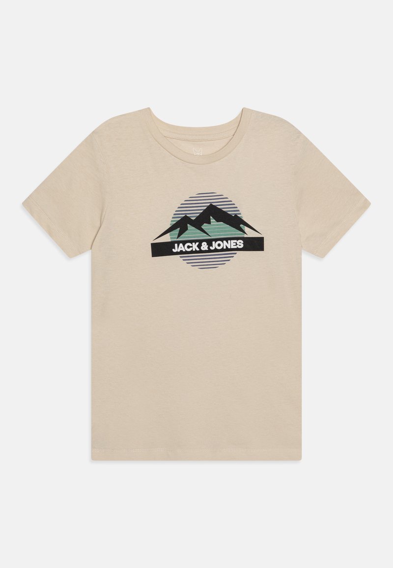 Jack & Jones Junior JJPEAK TEE CREW NECK - Camiseta estampada - moonbeam