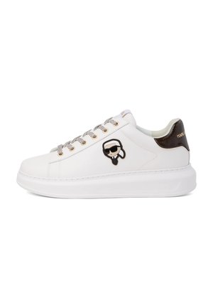 KARL LAGERFELD, IKON KAPRI - Baskets basses - white brown