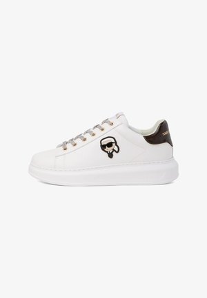 KARL LAGERFELD, IKON KAPRI - Baskets basses - white brown