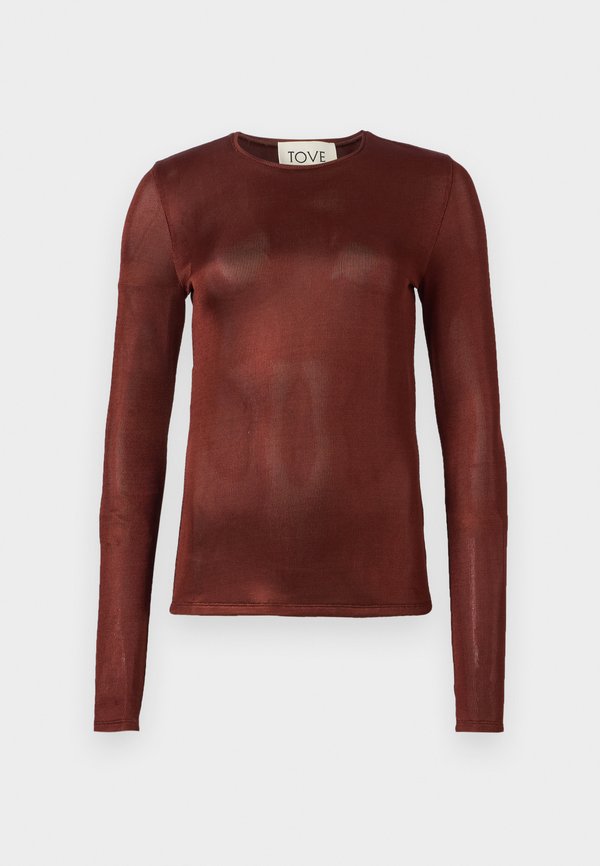 MAYRA - Jumper - burgundy4