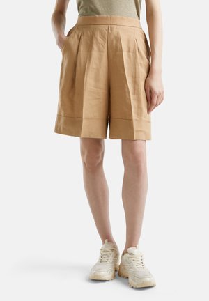 United Colors of Benetton BERMUDAS WITH CUFFS - Shorts - camel