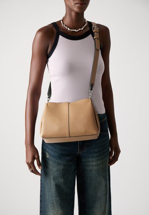 CROSSBODY BAG CAMEL - Cross body bag - camel