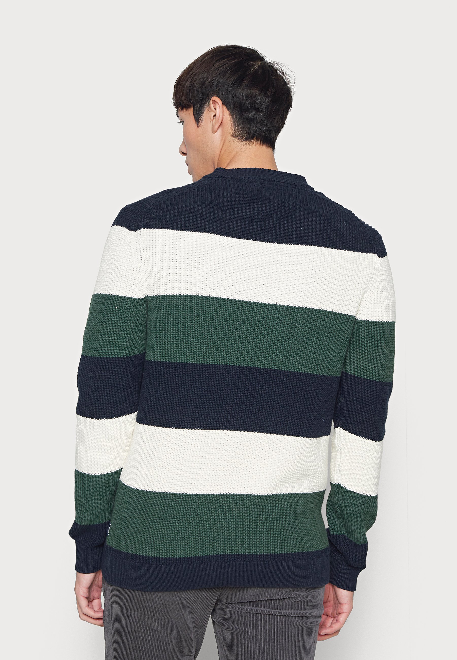 Lindbergh COLOR BLOCK - Pulover - green 