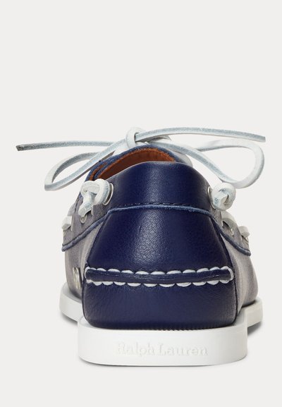 Polo Ralph Lauren MERTON LEATHER BOAT SHOE - Scarpe da barca - newport navy