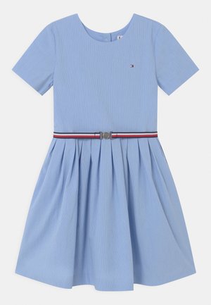 BOX PLEAT DRESS - Košilové šaty - calm blue