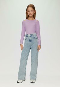 s.Oliver LONG SLEEVE - Longsleeve - lavendel