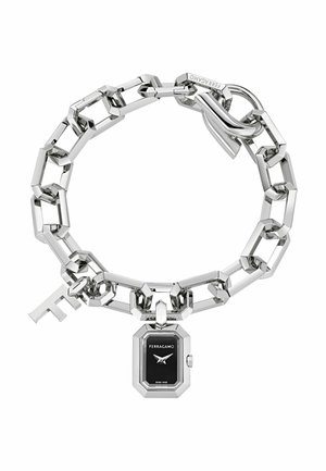 FERRAGAMO CHARM - Hodinky - silver-tone