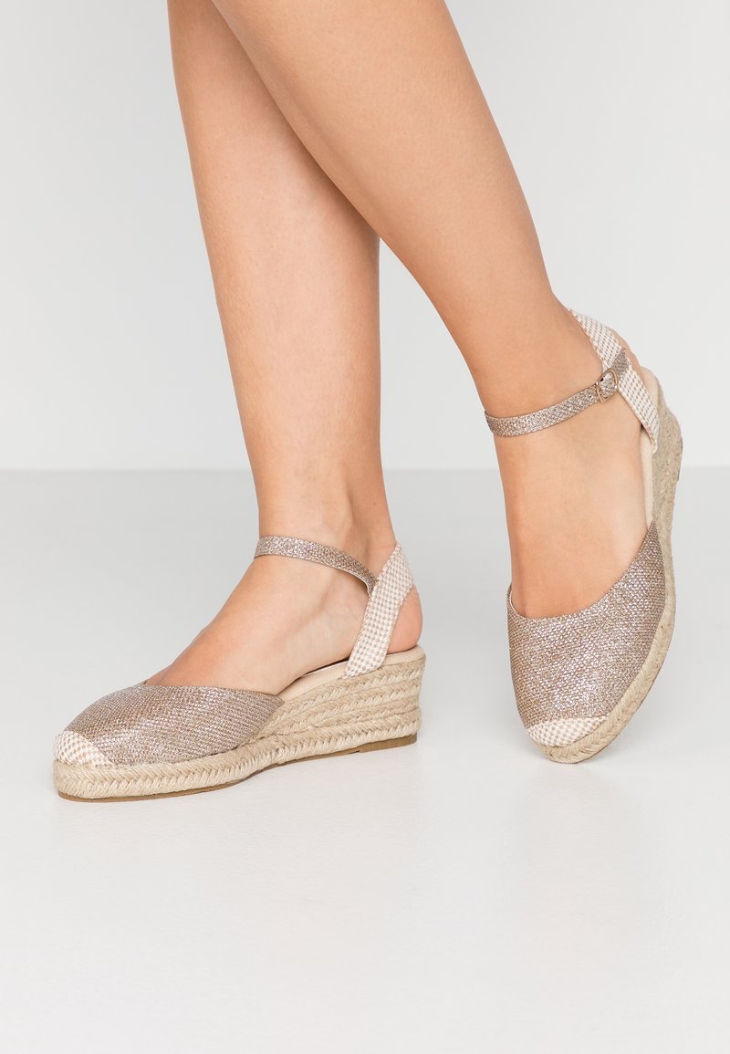 New Look Espadrilles - gold-coloured