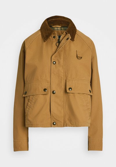 Polo Ralph Lauren CROPPED UTILITY JACKET - Chaqueta fina - berkshire tan