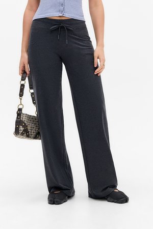 KALI STRAIGHT LEG JOGGER - Teplákové kalhoty - dark grey