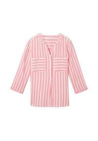 Blůza - pink offwhite stripe