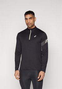 ASICS - ICON 1/2 ZIP TOP - T-shirt à manches longues - performance black Image miniature 1