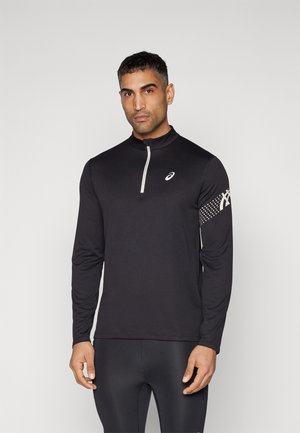ASICS ICON 1/2 ZIP TOP - Langærmet T-shirt - performance black