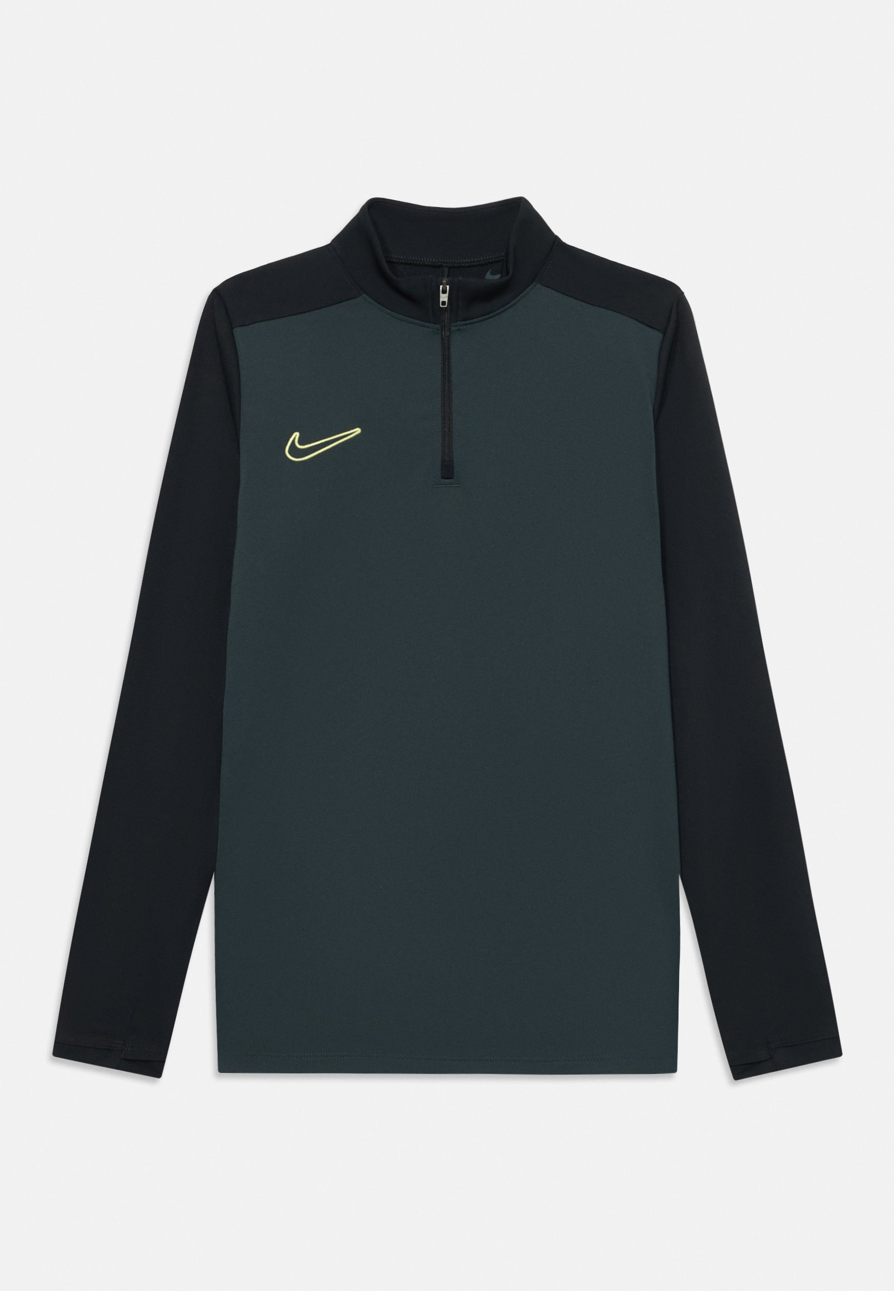 black lime green nike shirt