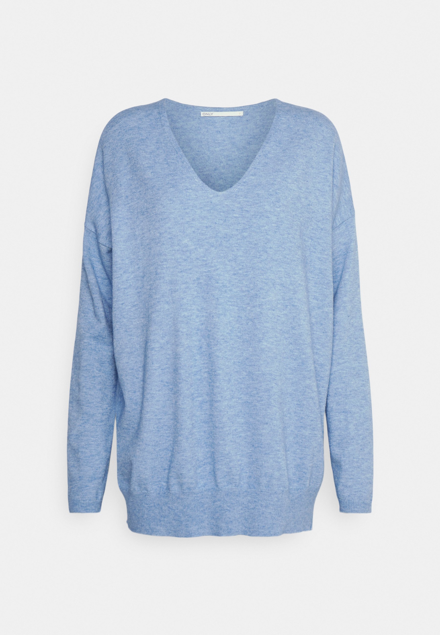 light blue vneck
