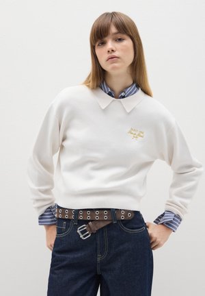 Pullover - optical white