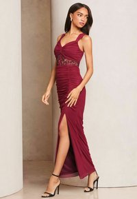 Lipsy PETITE  - Maxi ruha - burgundy red