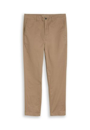 TOM TAILOR DENIM, TOM TAILOR DENIM HOSEN & CHINO RELAXED CHINO HOSE - Chino - honey camel beige