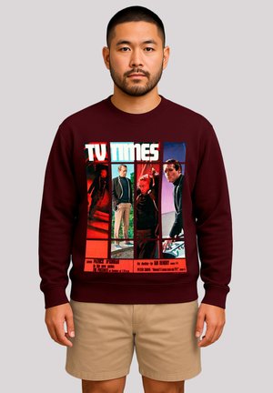 TV TIMES PATRICK MCGOOHAN THE PRISONER COVER - Sweatshirt - maroon
