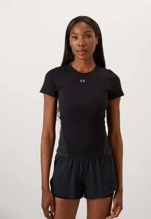 VANISH SEAMLESS SS - Sport T-shirt - black/steel/steel