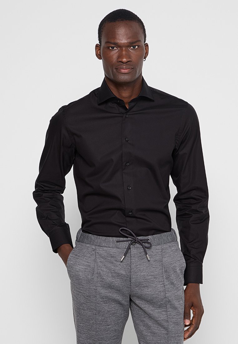 PROFUOMO Overhemd zwart PROFUOMO Overhemd zwart