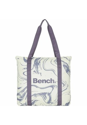 Shopping Bag - weiß violett