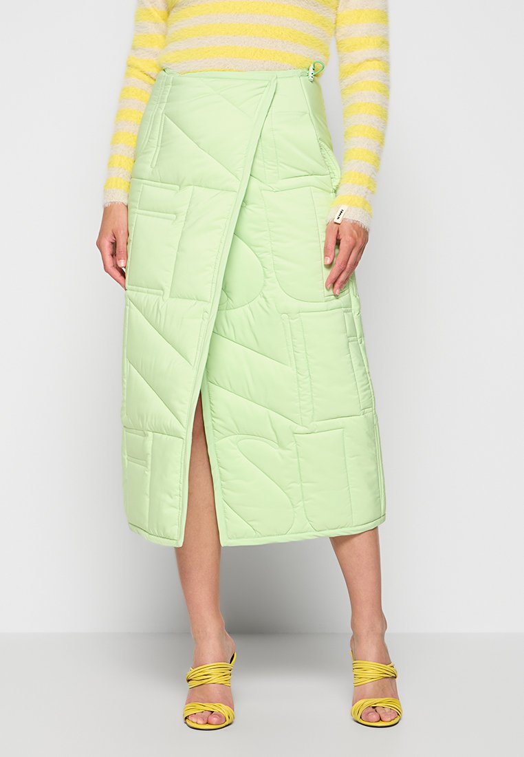 Sunnei A-lijn rok mintgroen