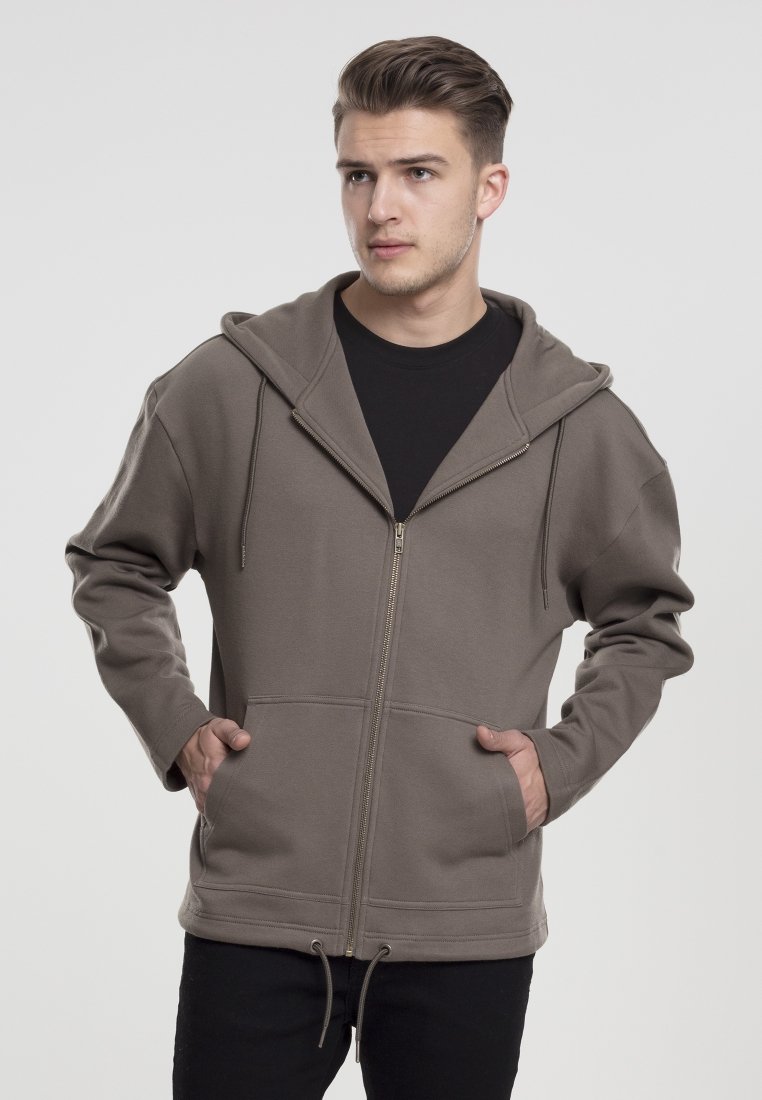 Urban Classics URBAN CLASSICS FLUFFY ZIP HOODY - Felpa con zip - magnet/grigio - Zalando Urban Classics URBAN CLASSICS FLUFFY ZIP HOODY - Felpa con zip - magnet/grigio - Zalando