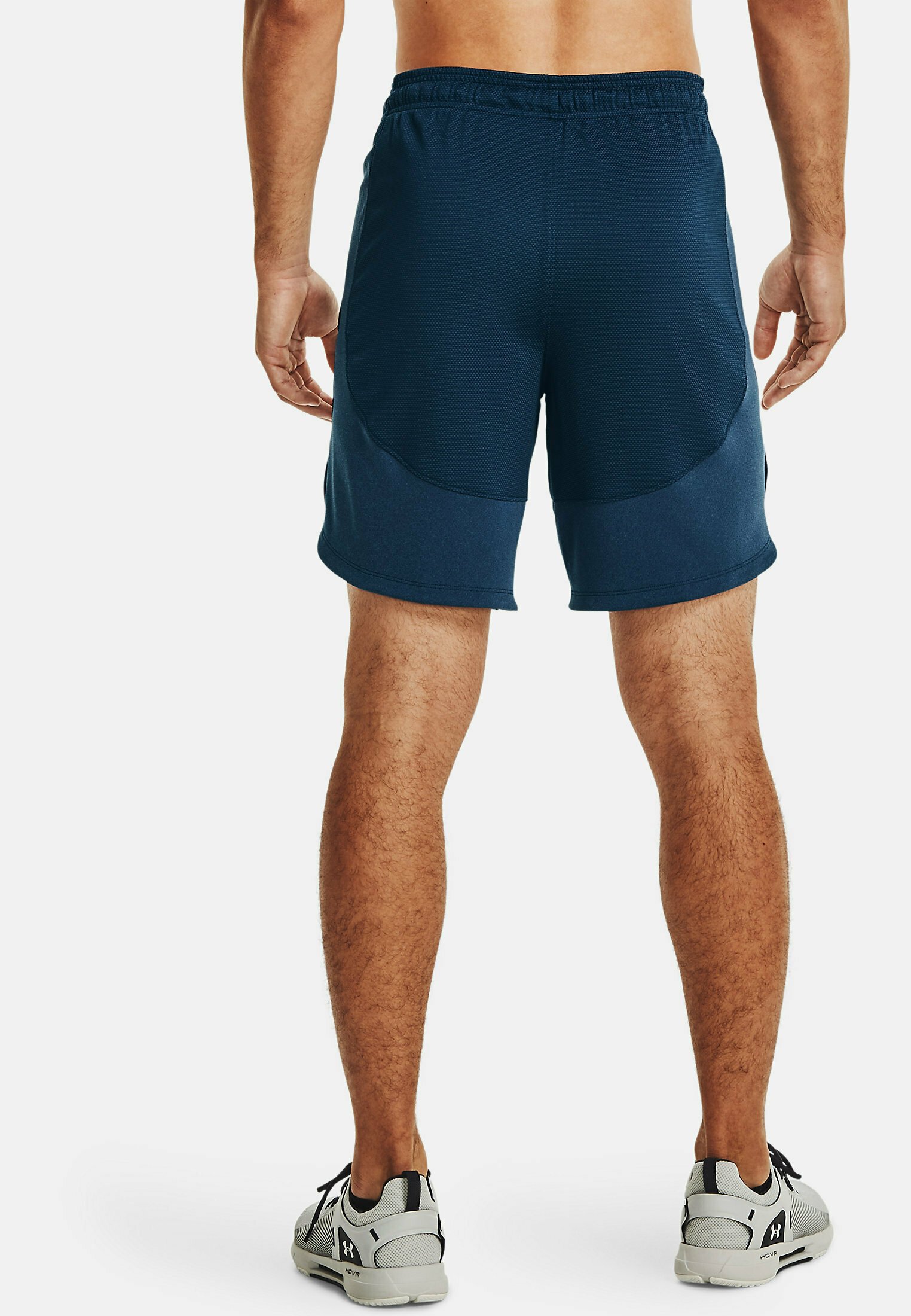 blue training shorts