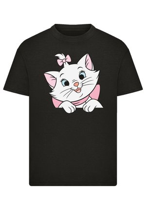 Print T-shirt - schwarz