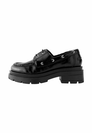 SCHOOL - REGULAR FIT - Mocasini marinărești - black