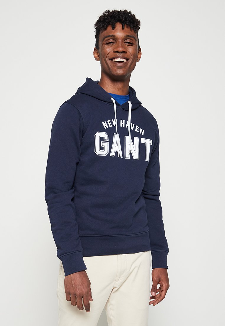 Gant Hoodie donkerblauw