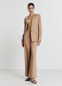 Calliope PROFILI A CONTRASTO - Stoffhose - beige