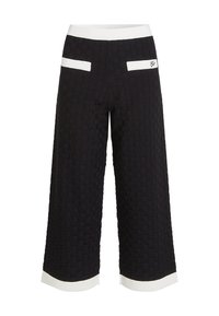 CONTRAST PANTS - Bukse - black