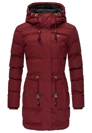 ASHANI PUFFY - Cappotto invernale - wine red