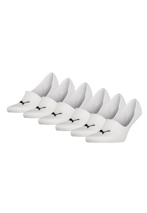 MID CUT FOOTIE INVISIBLE (6-PACK)  - Socken - white