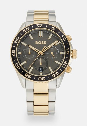 BOSS RUNNER - Cronógrafo - silver-coloured/gold-coloured