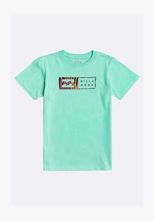 INVERSED - T-shirt print - light aqua