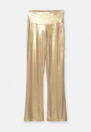 Norma Kamali BOOT PANT - Pantalon classique - gold