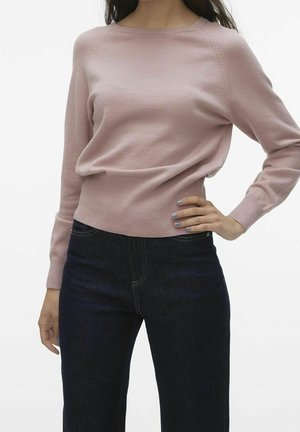 Pullover - mottled pink