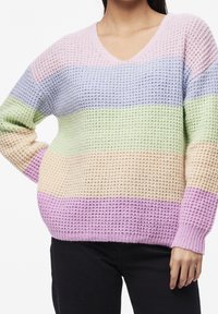 Pieces Stickad tröja - lilac